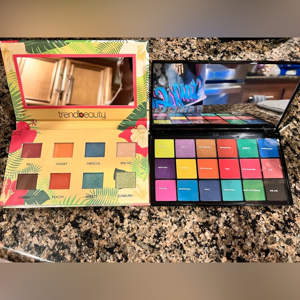 Makeup Revolution Tammi x Tropical Carnival & Trend Beauty Summer Vibes Palettes